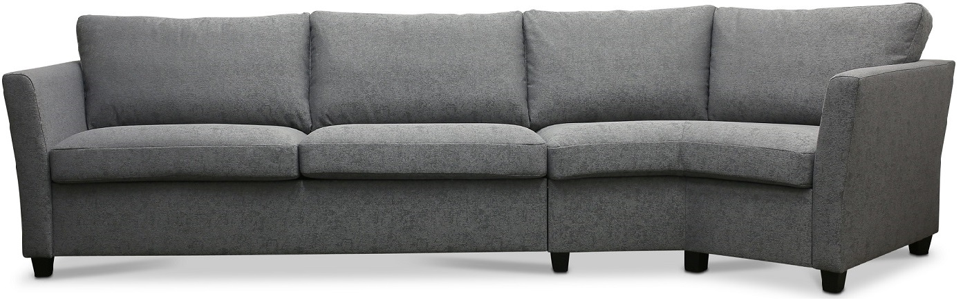 Eros 3-Sitzer mit Maxicorner rechts - Beliebige Farbe