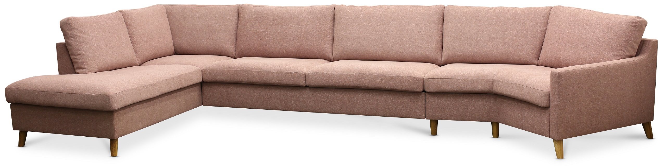 Stream 4-Sitzer mit offenem Ende und Maxicorner rechts - Beliebige Farbe