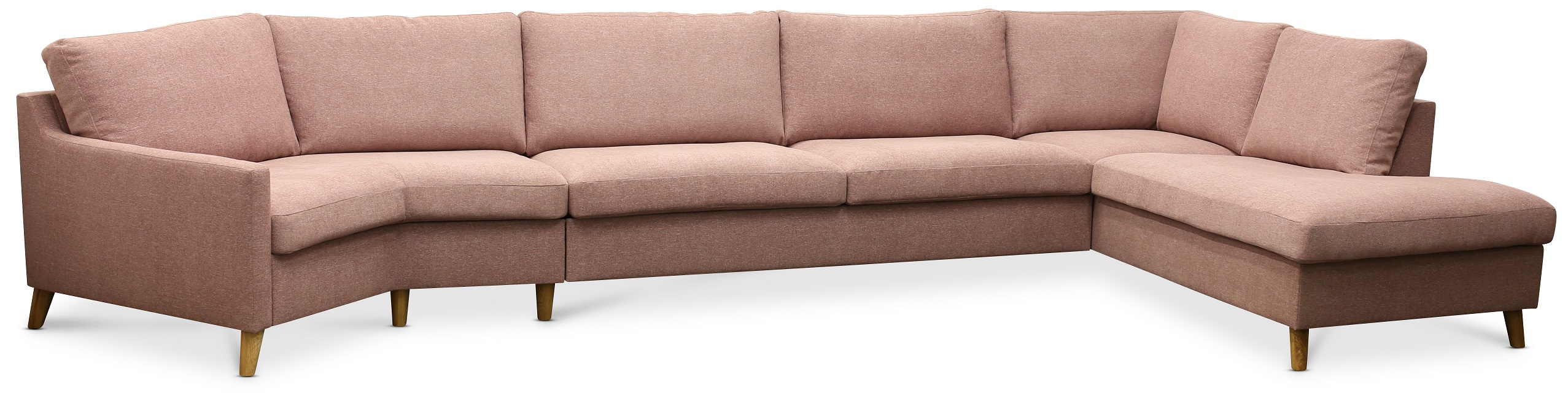 Stream 4-Sitzer mit offenem Ende und Maxicorner links - Frei w�hlbare Farbe!