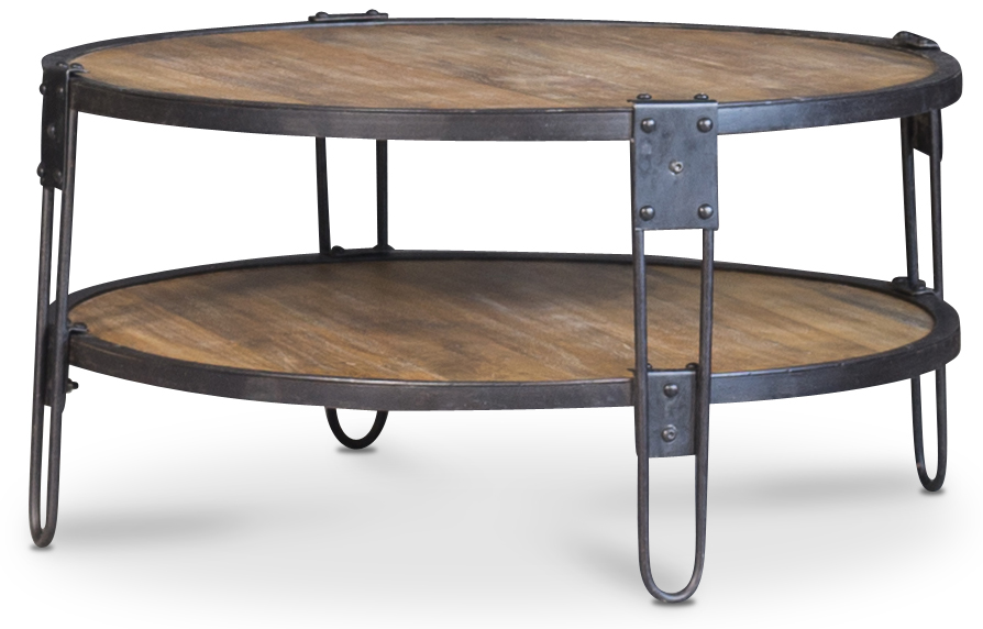 Bangalore runder Couchtisch D90 cm - Vintage + M�belf��e