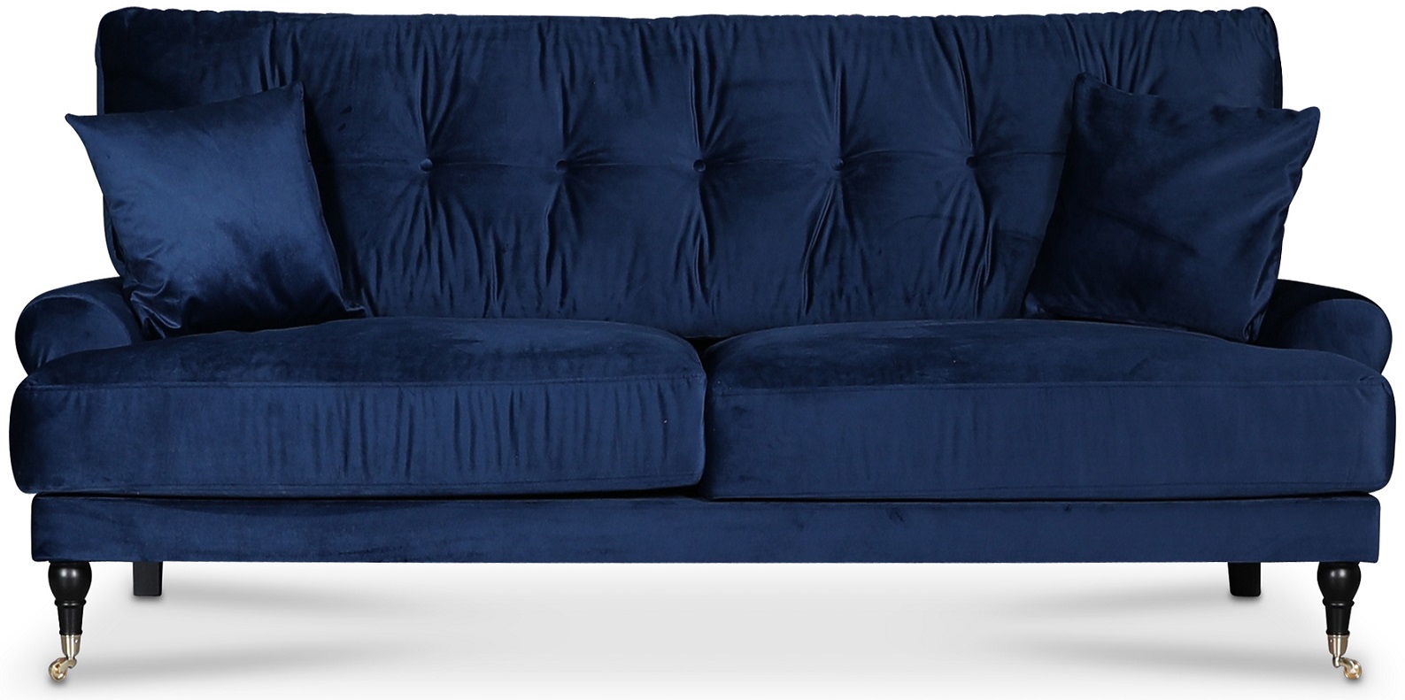 Adena 2-Sitzer Sofa - Samt Mitternachtsblau Adena 2-Sitzer Sofa - Samt Mitternachtsblau