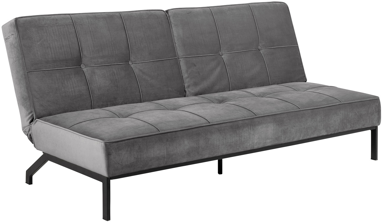 Ullrik Schlafsofa - Dunkelgrau Velours Ullrik Schlafsofa - Dunkelgrau Velours