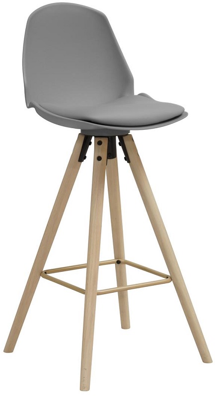 Oslo Barhocker 105 cm - Graues PU Oslo Barhocker 105 cm - Graues PU