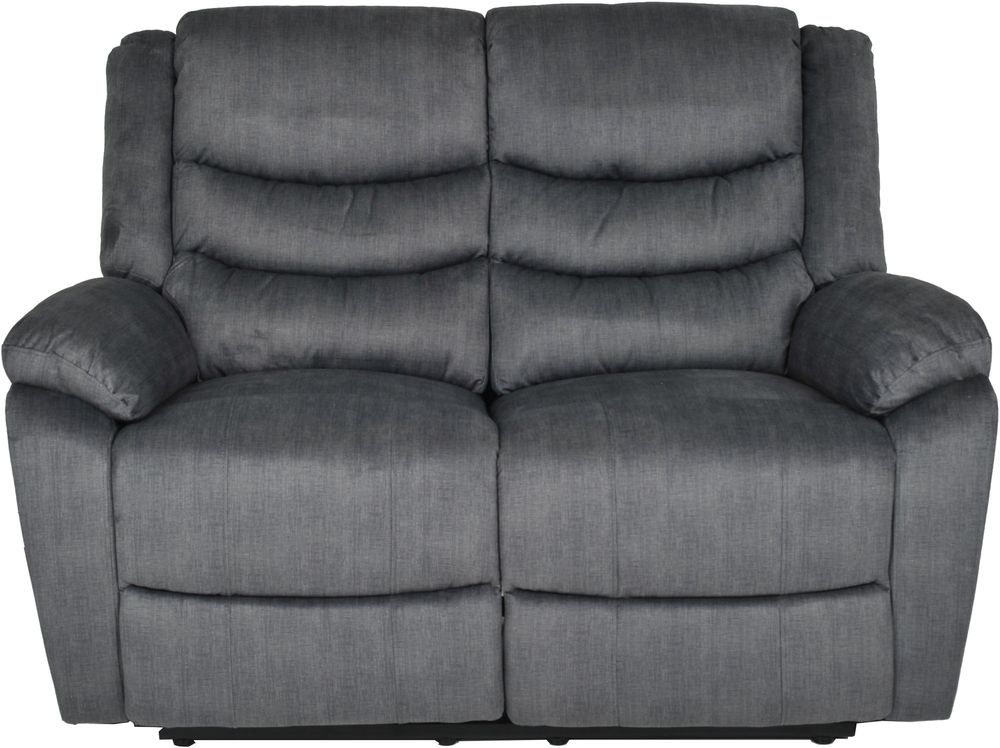 Winfield 2-Sitzer-Sofa mit elektrischer Liege - Dunkelgrau Winfield 2-Sitzer-Sofa mit elektrischer Liege - Dunkelgrau