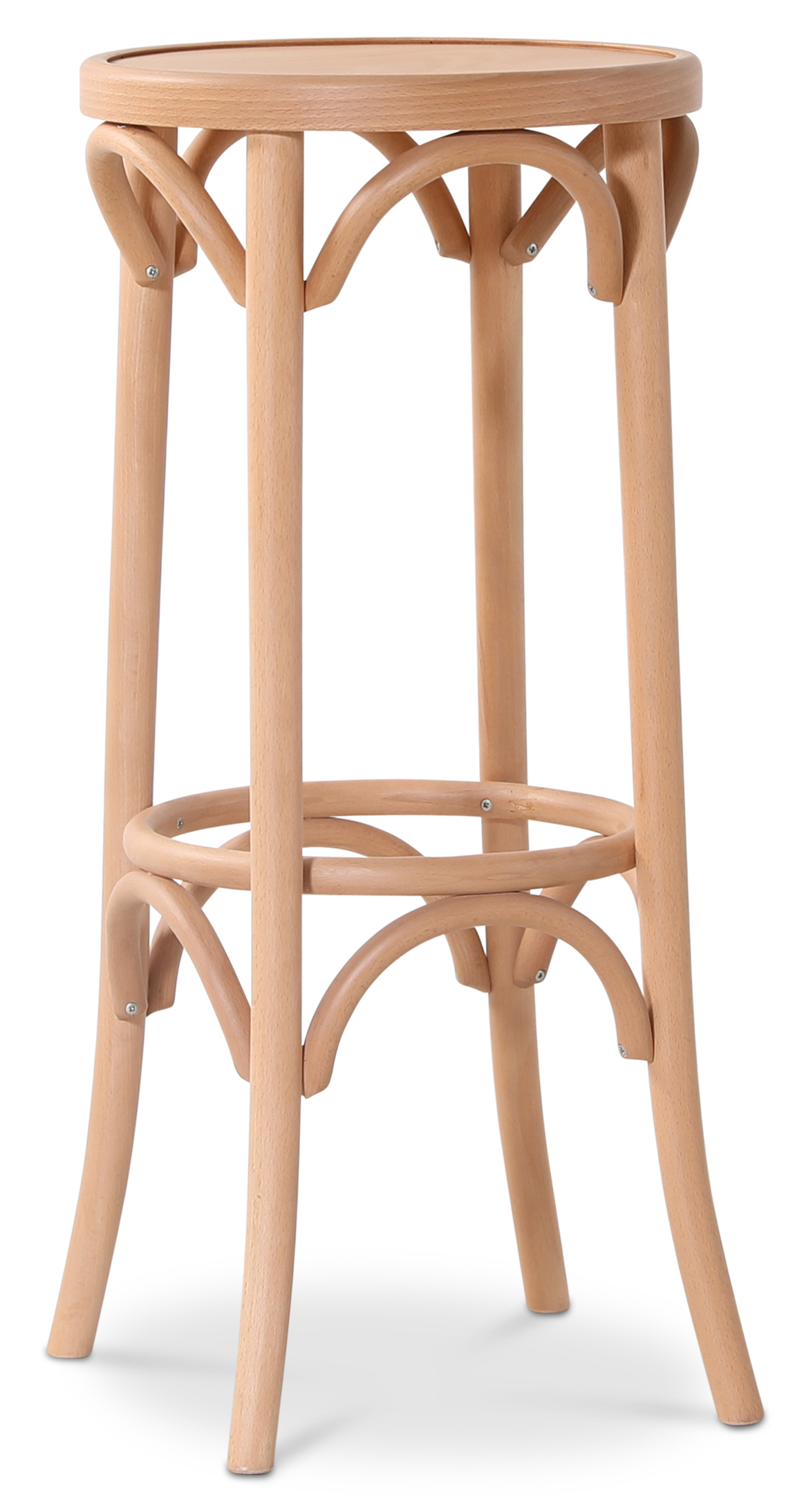 Nr. 73 Barhocker hoch - Optionale Farbe des Gestells