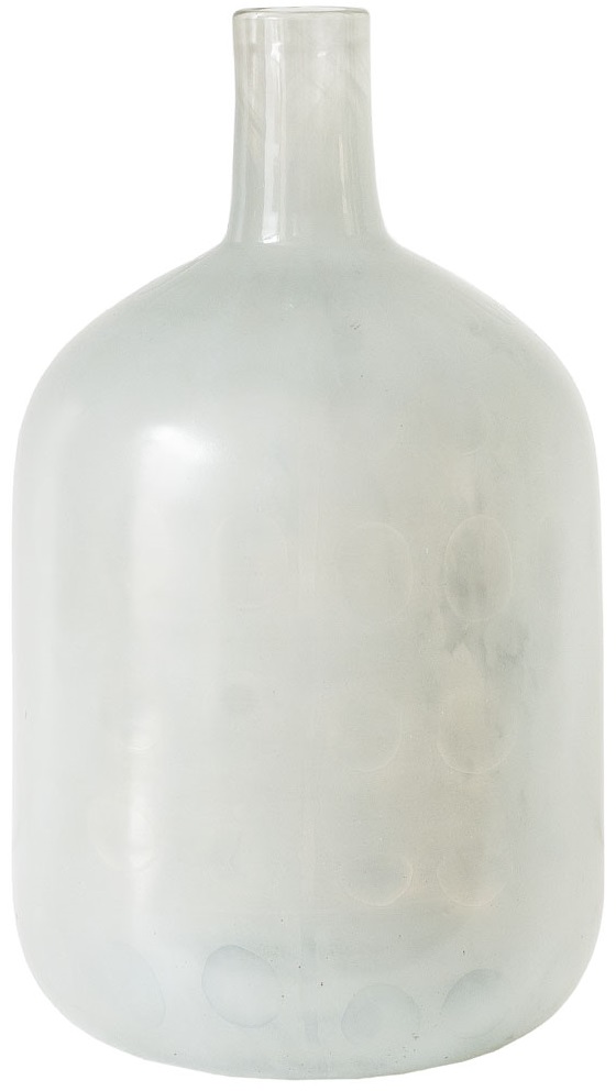 Vase Glasflasche PE136322 - Grau