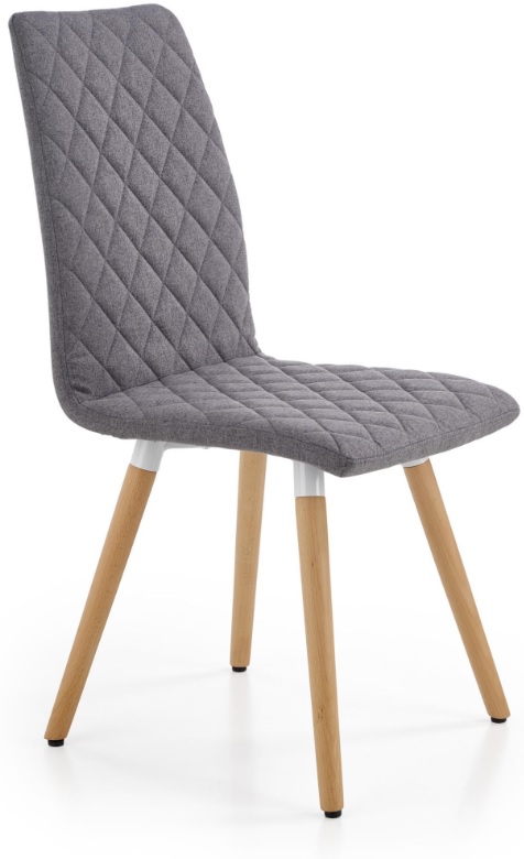 Rakel Esszimmerstuhl - Grau (Stoff)