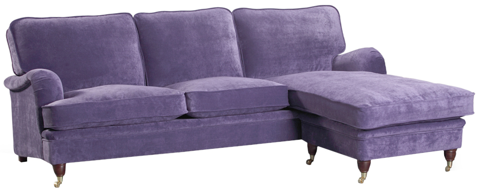Howard Divan Sofa Luxor 4-Sitzer - Farbe frei wählbar + Möbelfüße Howard Divan Sofa Luxor 4-Sitzer - Farbe frei wählbar + Möbelfüße