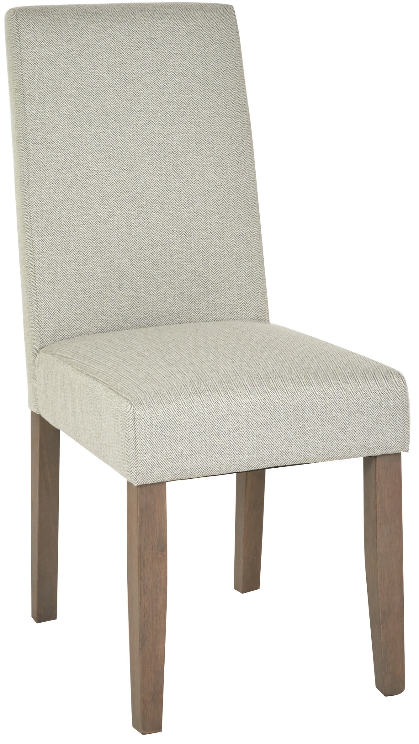 Axel Esszimmerstuhl - Beige (Stoff) / braune Beine Axel Esszimmerstuhl - Beige (Stoff) / braune Beine