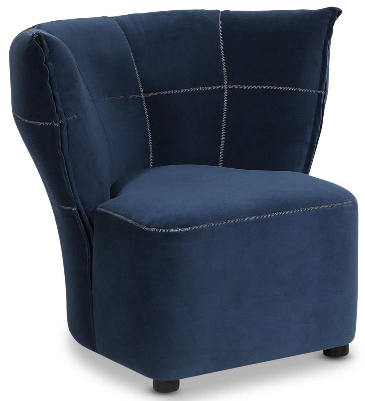 Sessel Silhouet Design by Troels - Navyblau + M�belf��e