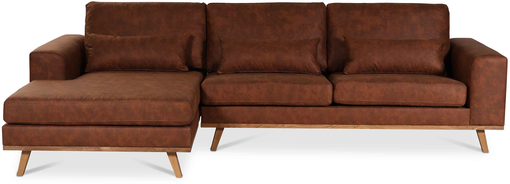 Ranger Diwansofa links - Cognac Leder Ranger Diwansofa links - Cognac Leder