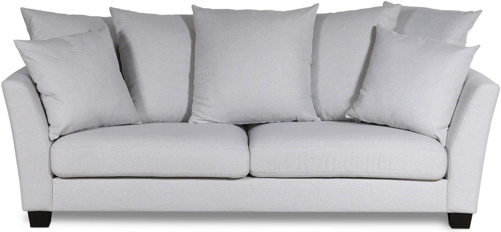 Arild 2,5-Sitzer Sofa mit Kuvertkissen - Offwhite Leinen + Möbelfüße Arild 2,5-Sitzer Sofa mit Kuvertkissen - Offwhite Leinen + Möbelfüße