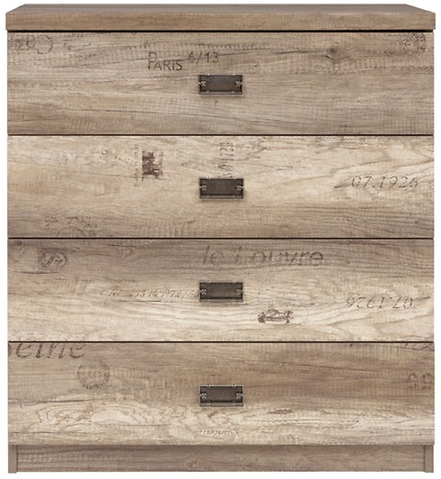 Wash Kommode - Eiche + Möbelfüße Wash Kommode - Eiche + Möbelfüße