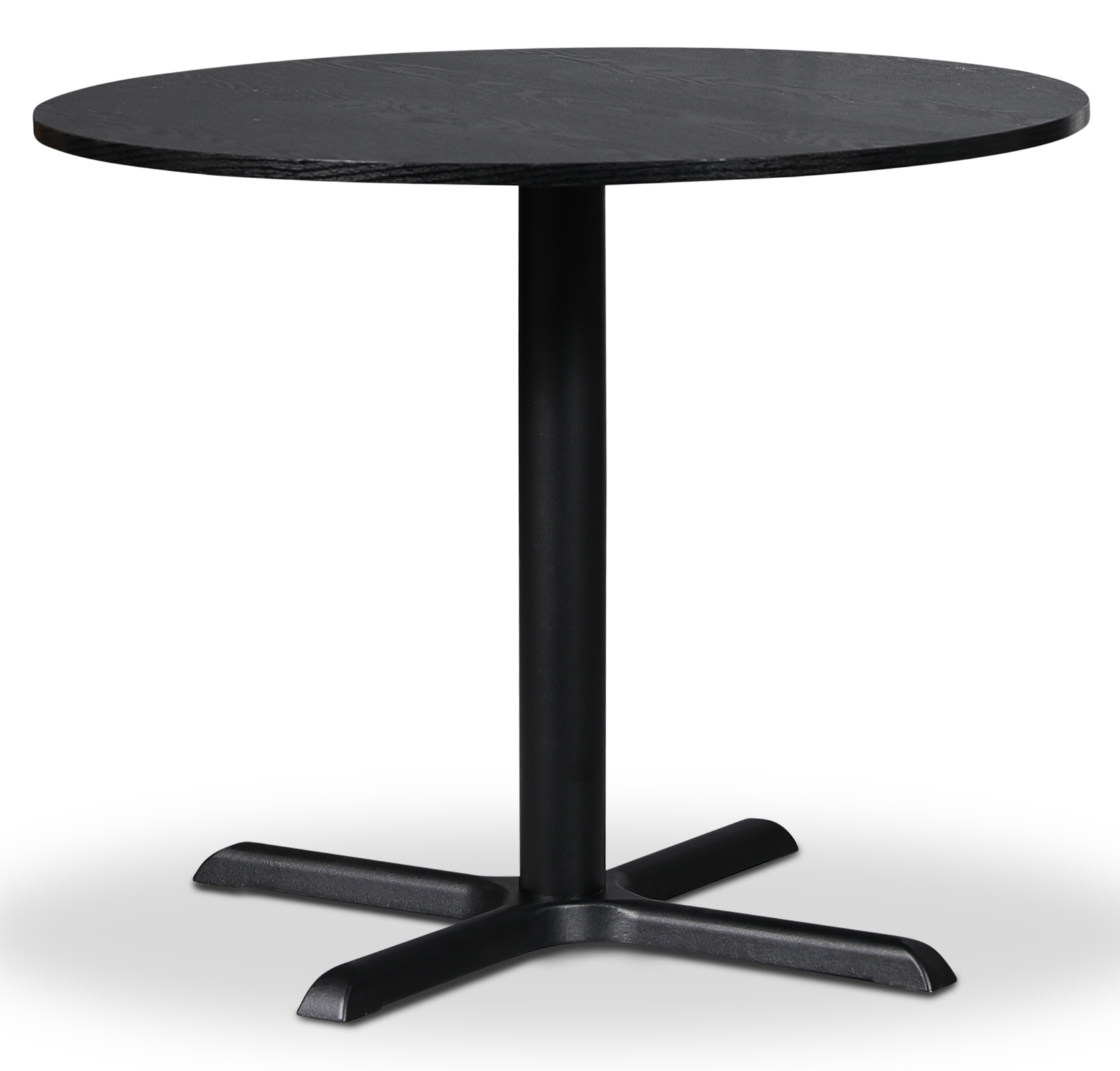 Solano Esstisch Ø90 cm - Schwarz gebeizte Esche Solano Esstisch Ø90 cm - Schwarz gebeizte Esche