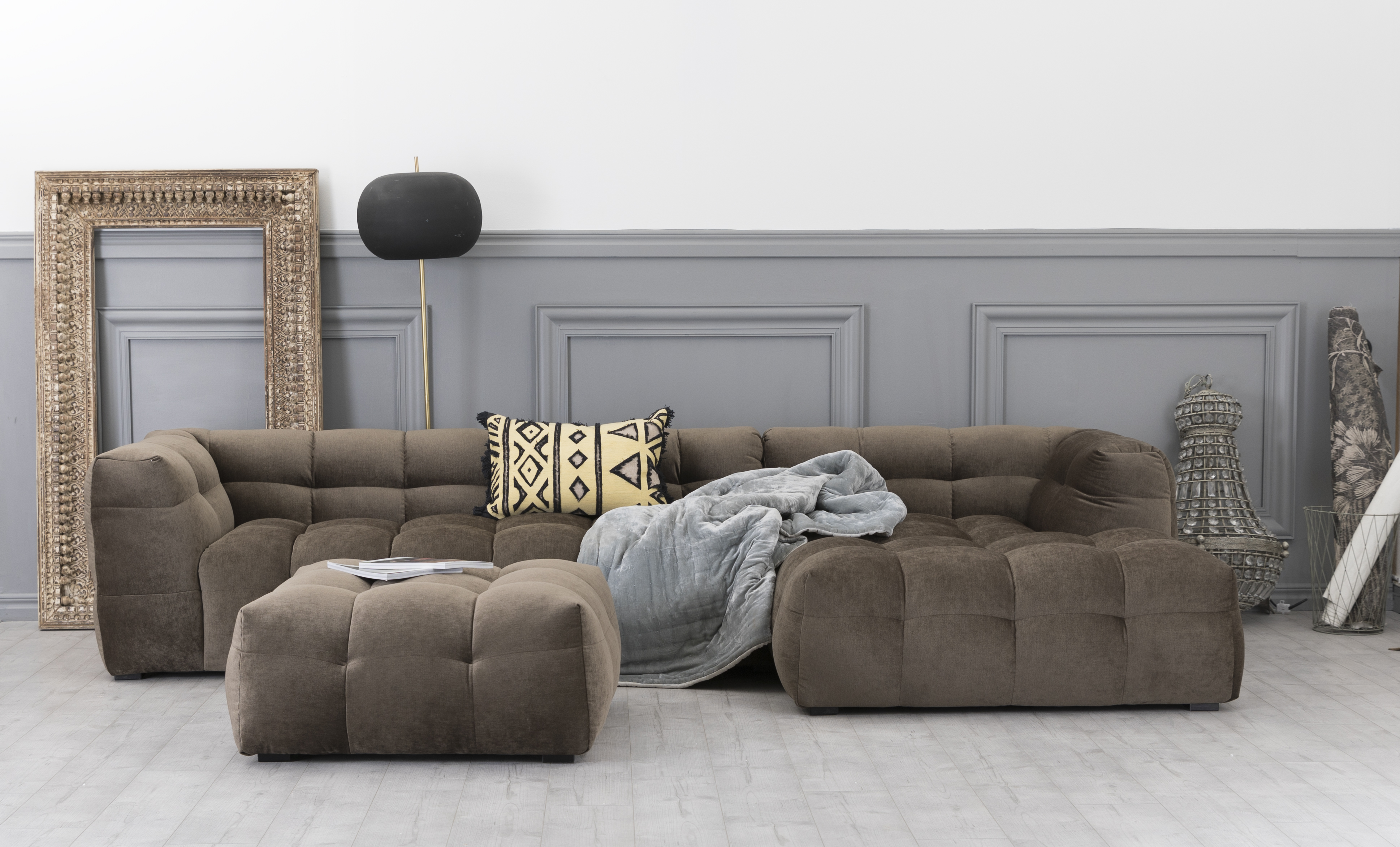 Diwansofa Bill - W�hlen Sie Farbe und Stoff