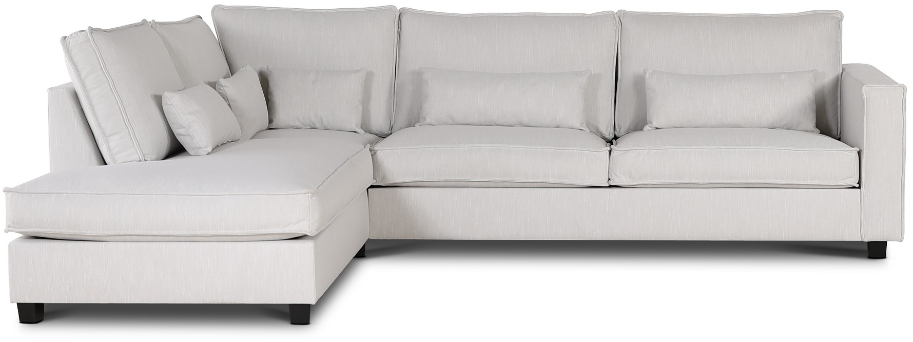 Adore Lounge Sofa XL offener Rücken links - Natur (Leinen) Adore Lounge Sofa XL offener Rücken links - Natur (Leinen)