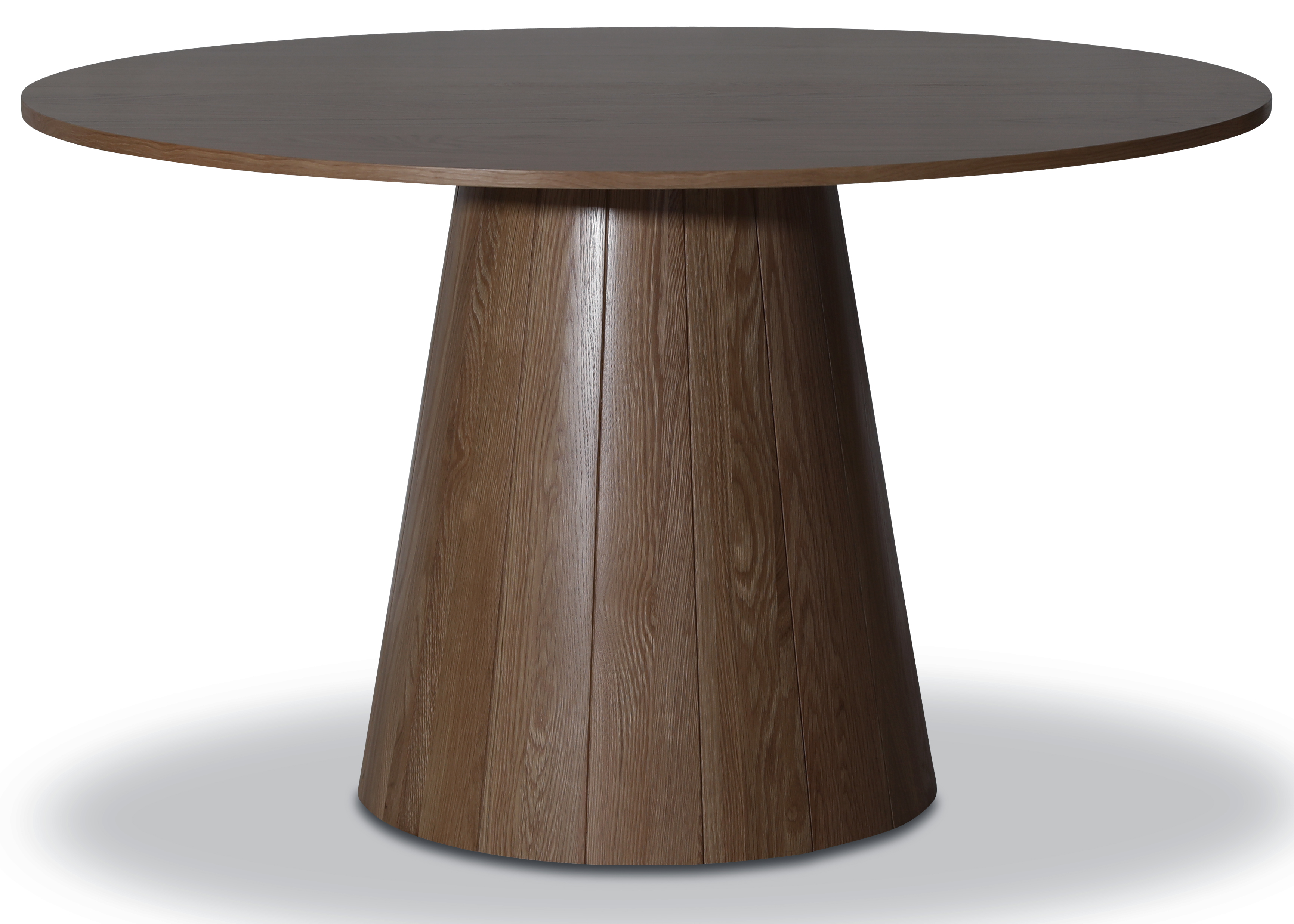 Cone runder Esstisch �150 cm - Nussbaum