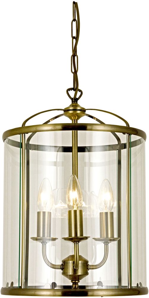 Wellensittich-Pendelleuchte - Antik/klar