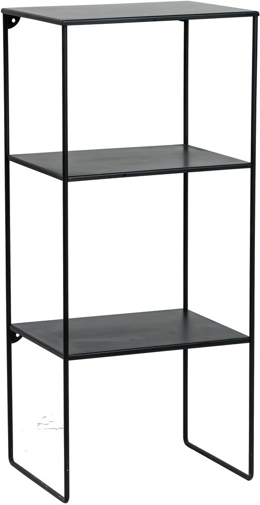 Nachttisch Alex aus Metall - Schwarz