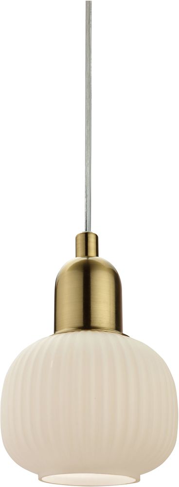 Elin Fensterlampe - Messing matt/wei�