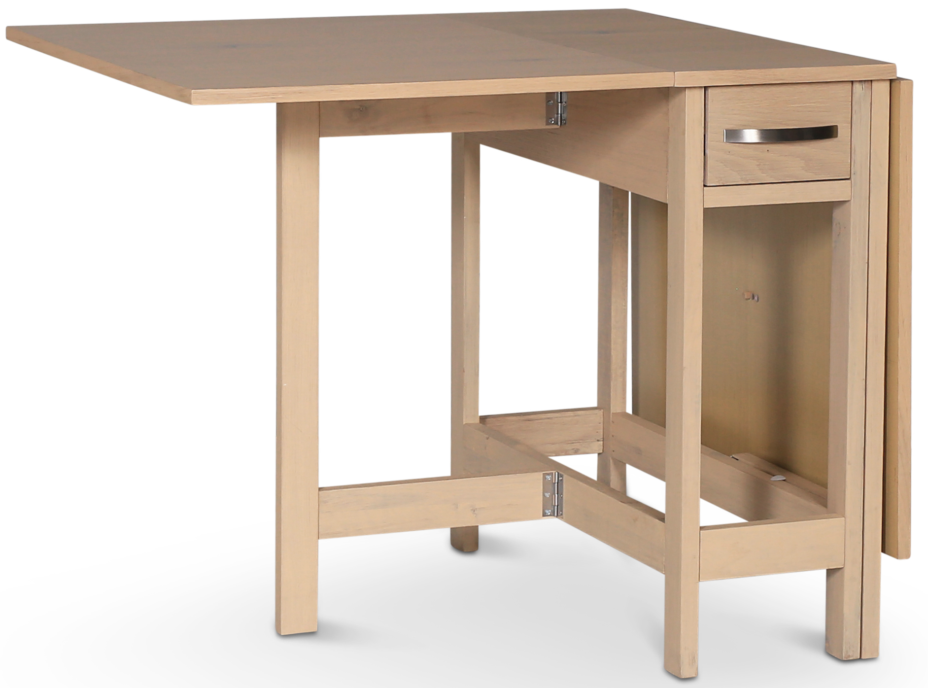 F�r� Klapptisch 30/90/150 x 80 cm - Whitewash