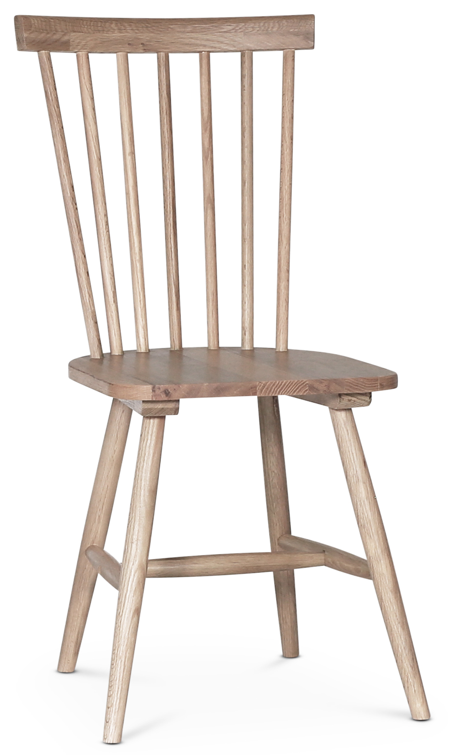 Karl Rohrgeflechtstuhl, weiß geöltes Holz + Möbelfüße Karl Rohrgeflechtstuhl, weiß geöltes Holz + Möbelfüße