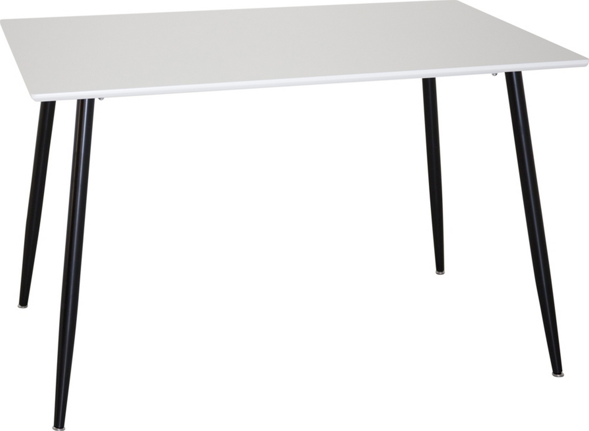 Bridge Esstisch 120 cm - Wei�/Schwarz