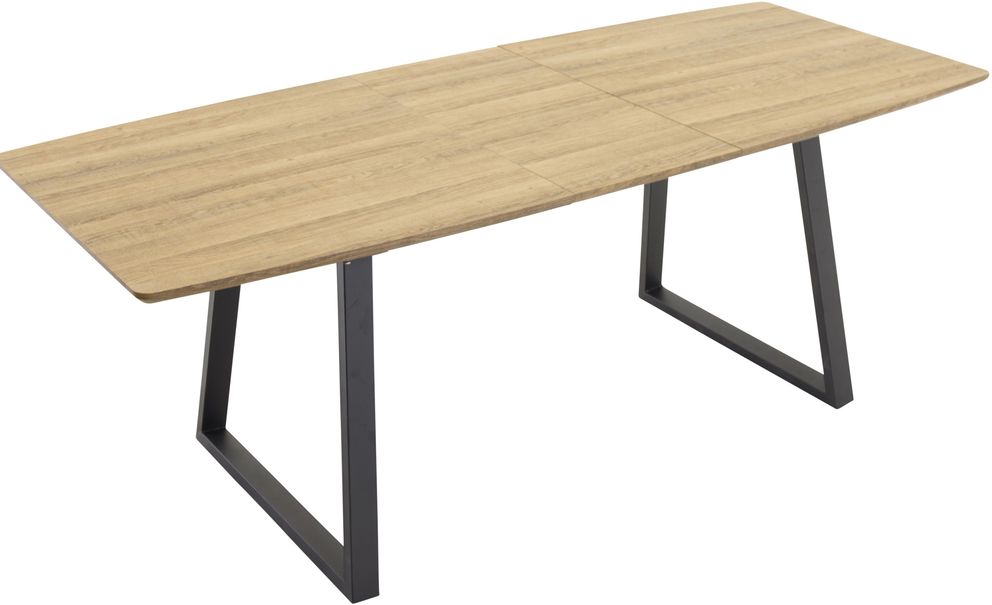 Esstisch Hallsberg - Schwarz / Eiche-Nachbildung Esstisch Hallsberg - Schwarz / Eiche-Nachbildung