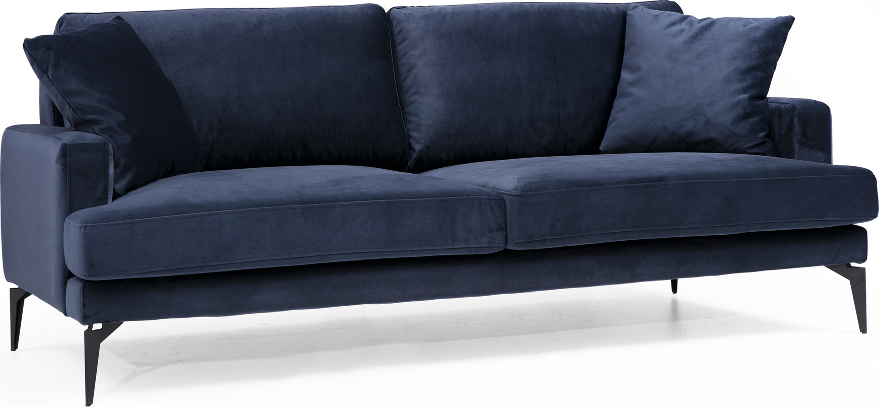 Papira 3-Sitzer-Sofa - Marineblau