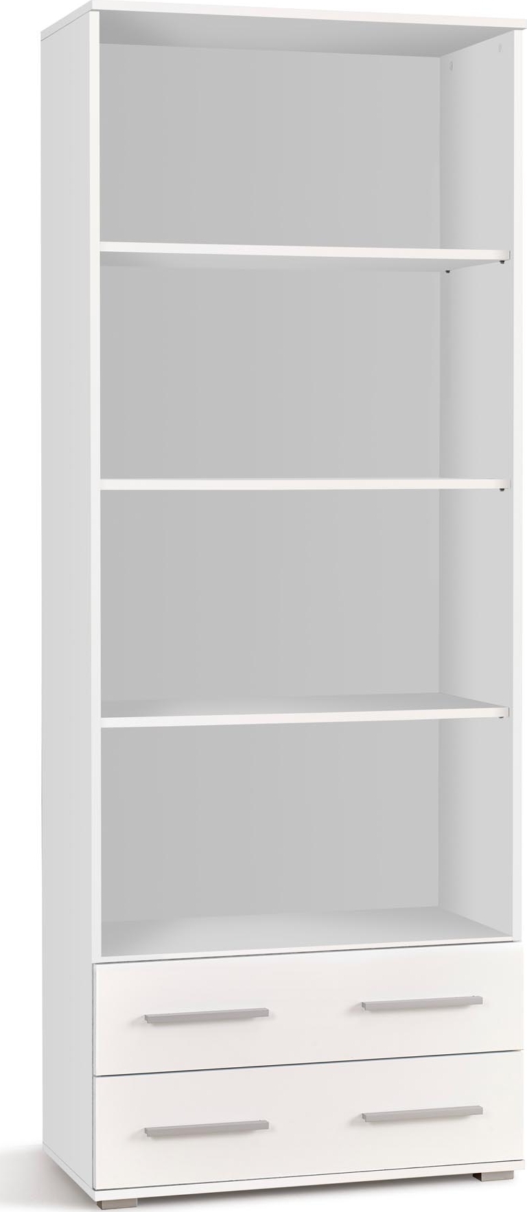 Abdel B�cherregal mit Schubladen - Wei�