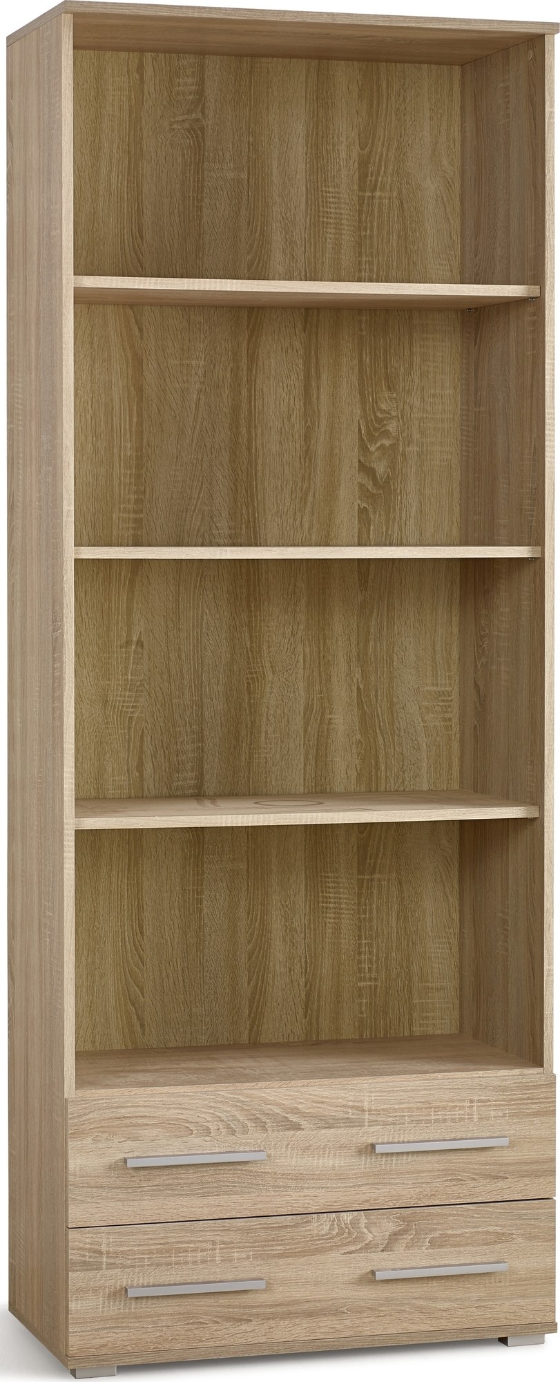 Abdel Bücherregal mit Schubladen - Sonoma-Eiche Abdel Bücherregal mit Schubladen - Sonoma-Eiche