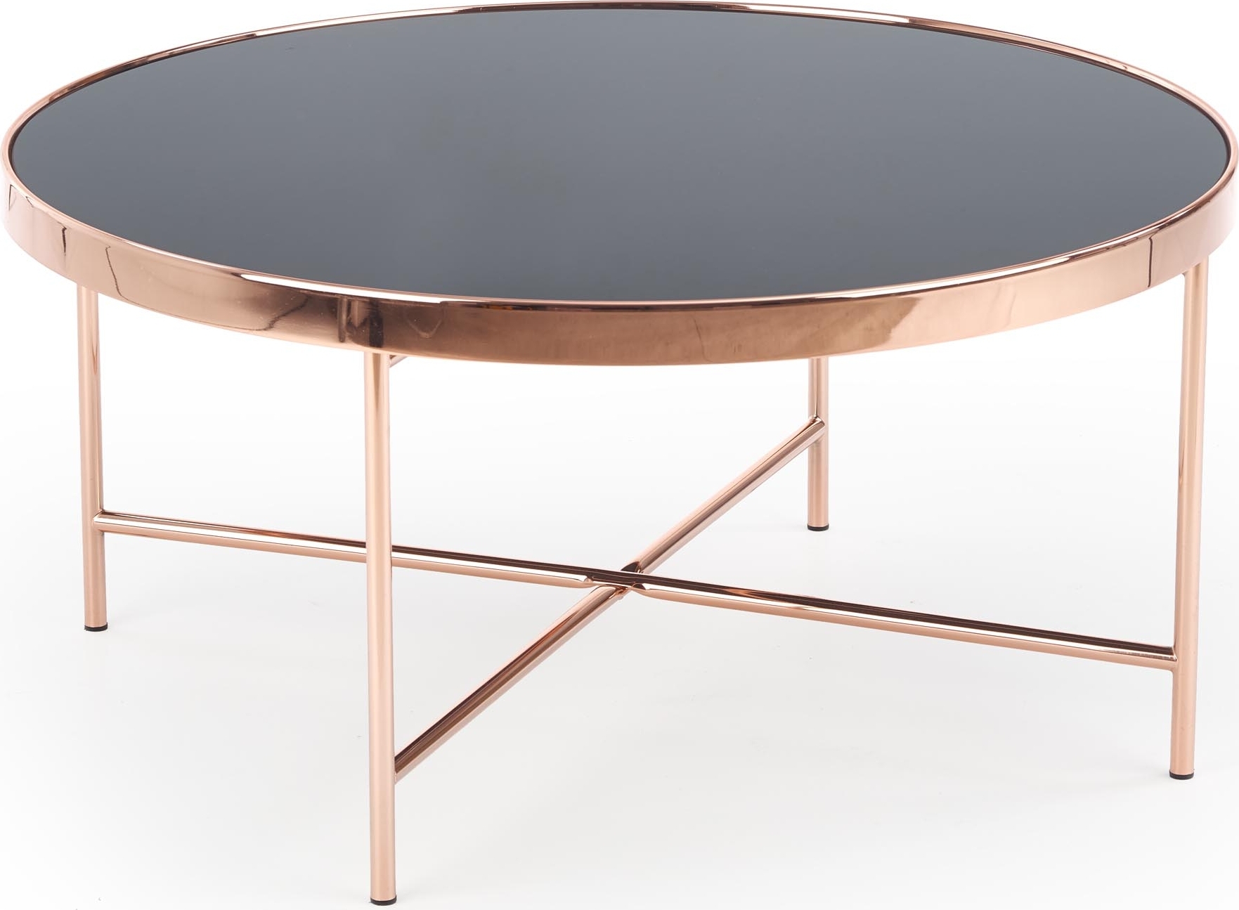 Gunhild Couchtisch - Schwarz/Tassen