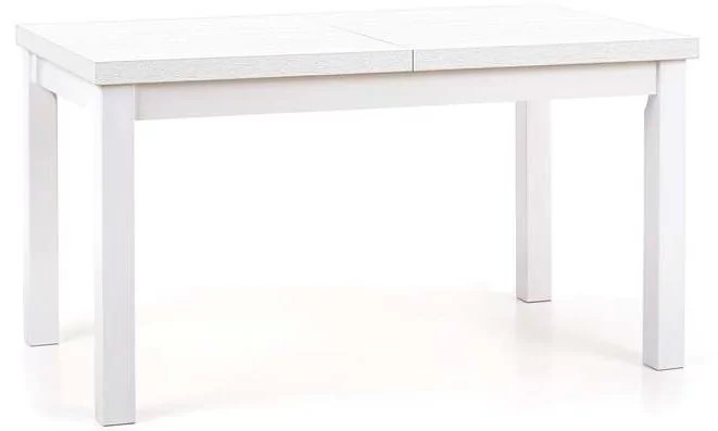 Callahan wei�er ausziehbarer Esstisch 90x140-220 cm