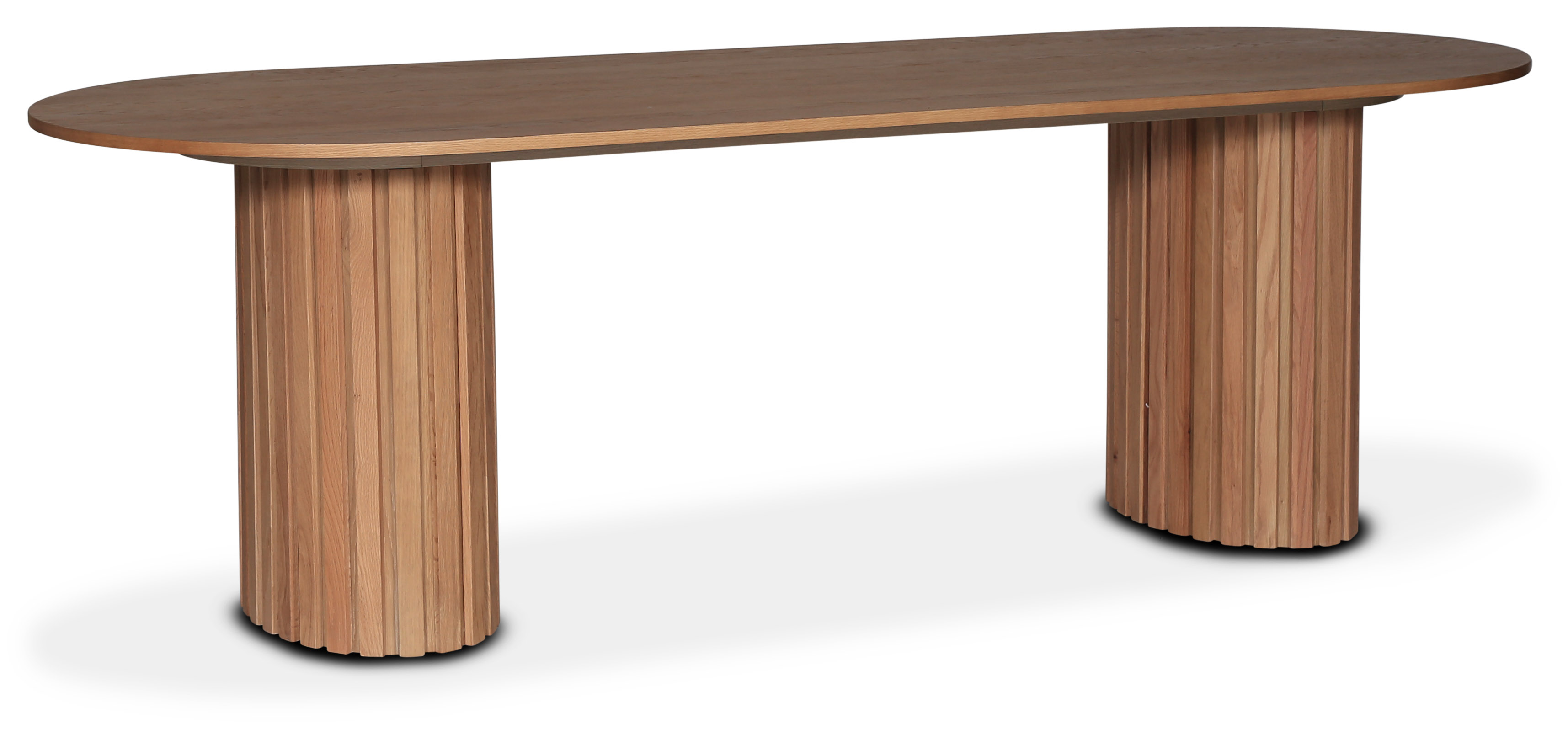 PiPi ovaler Esstisch 240 cm - Eiche ge�lt