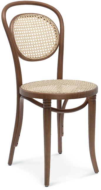 Nr. 10 Esszimmerstuhl mit Sitz und R�ckenlehne aus Rattan - Jede Farbe