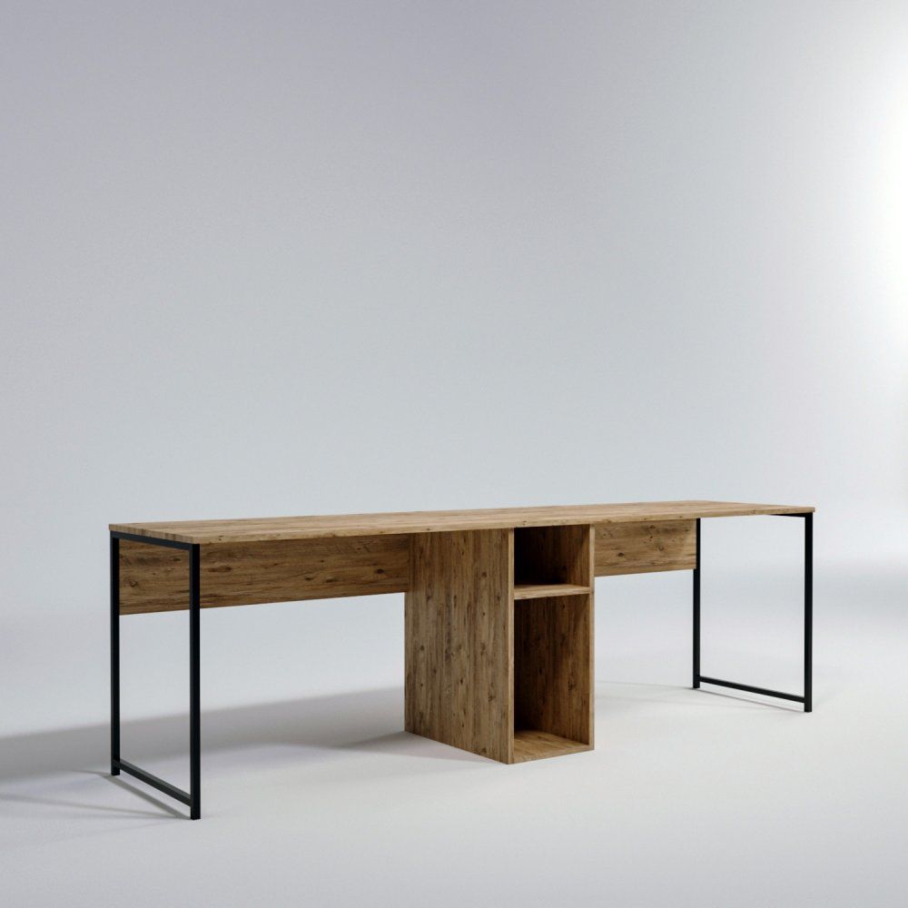Limbo Schreibtisch 240x60 cm - Eiche