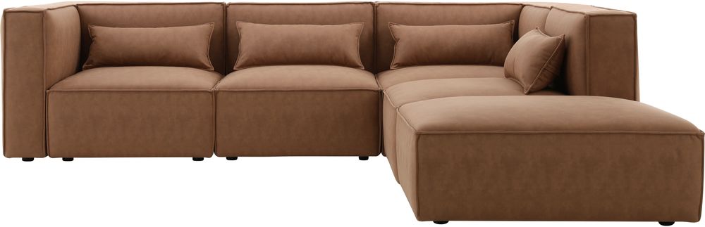 Nees Modulsofa in Cognac Combo 2