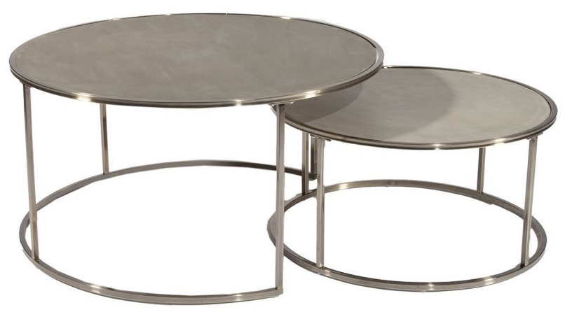 New York Satztisch - Bronze/Grau