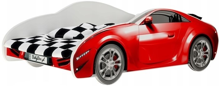 Daytona Autobett 80 x 160 cm - Rot