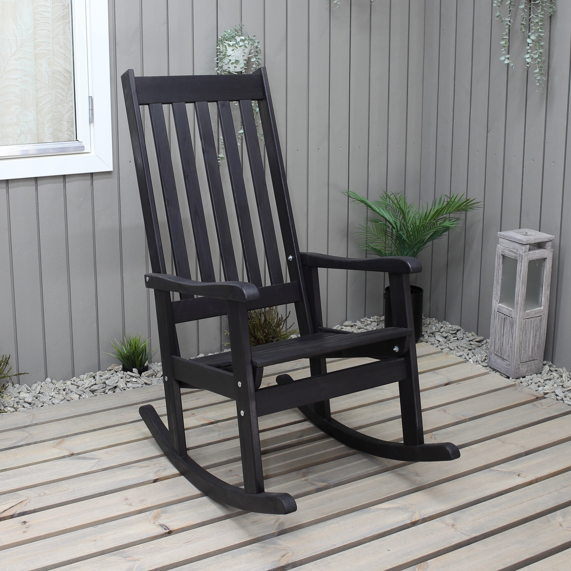Savannah Schaukelstuhl - Schwarz Savannah Schaukelstuhl - Schwarz