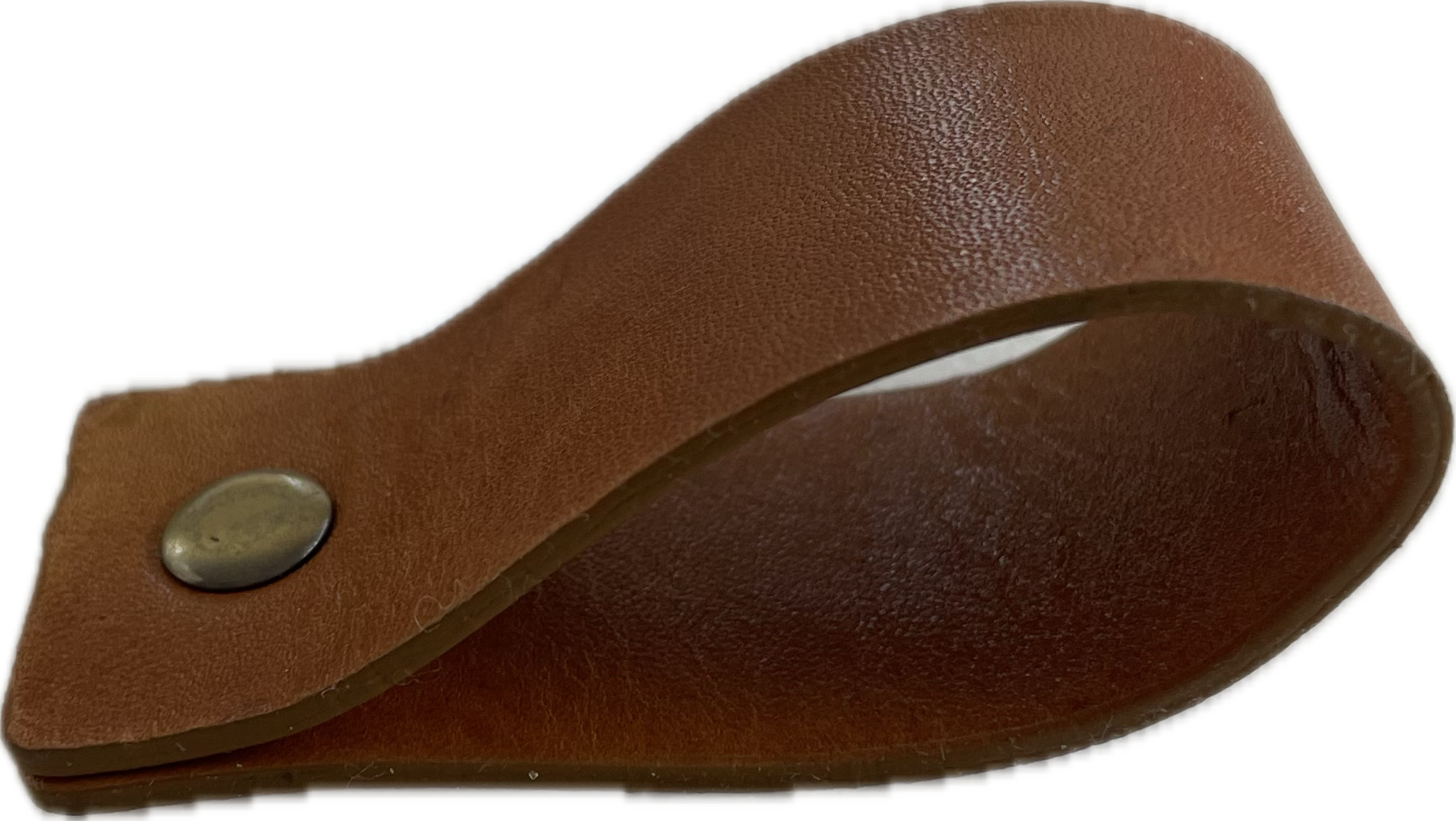 Serviettenring aus Leder mit flacher Schnalle