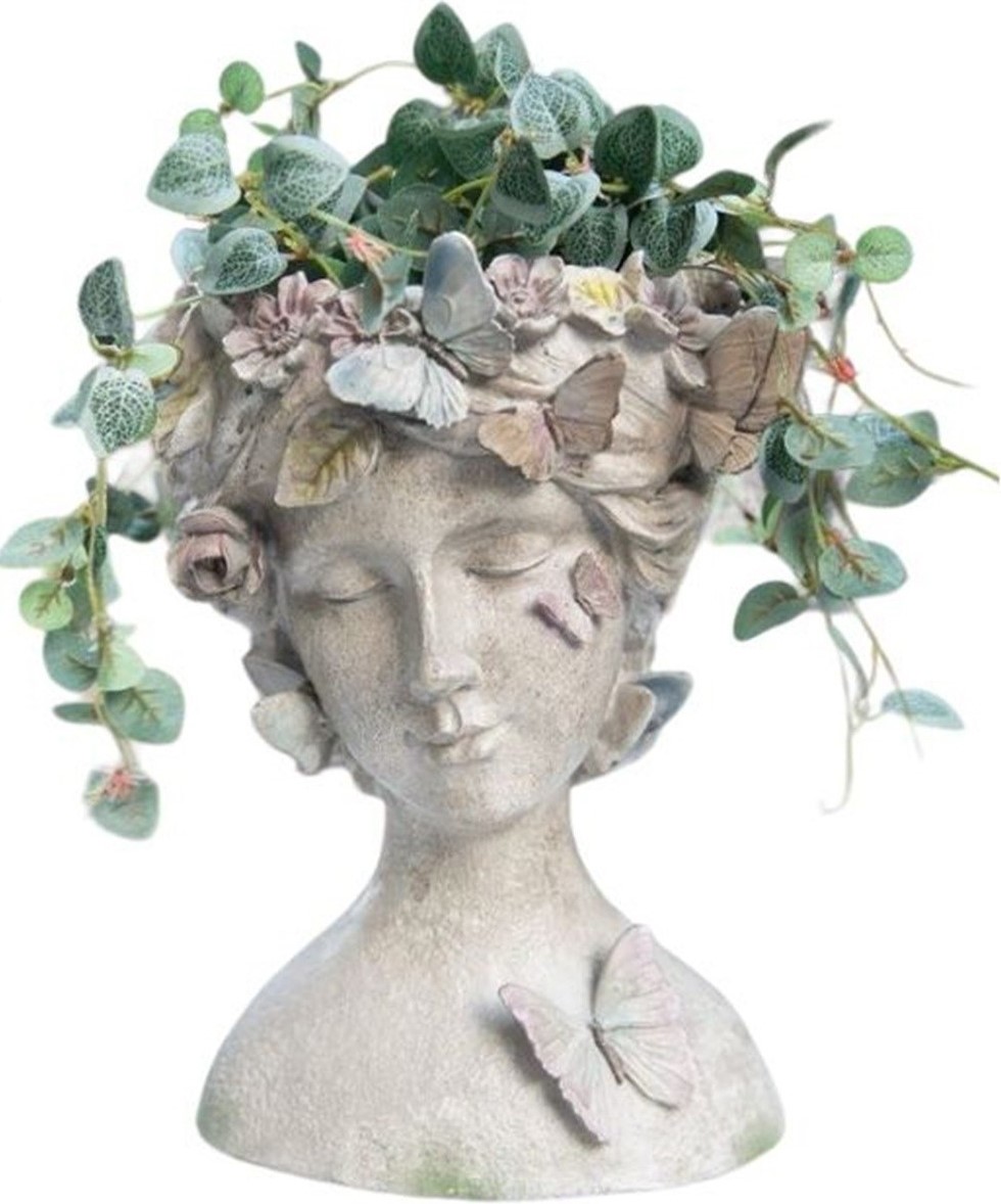 Kelebek-Vase - Beige