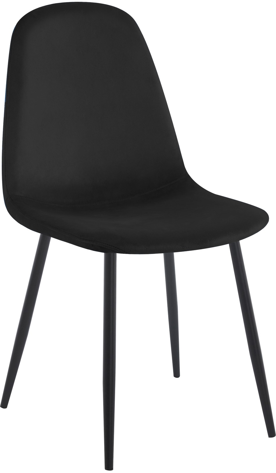 Carisma Stuhl - Schwarzer Samt