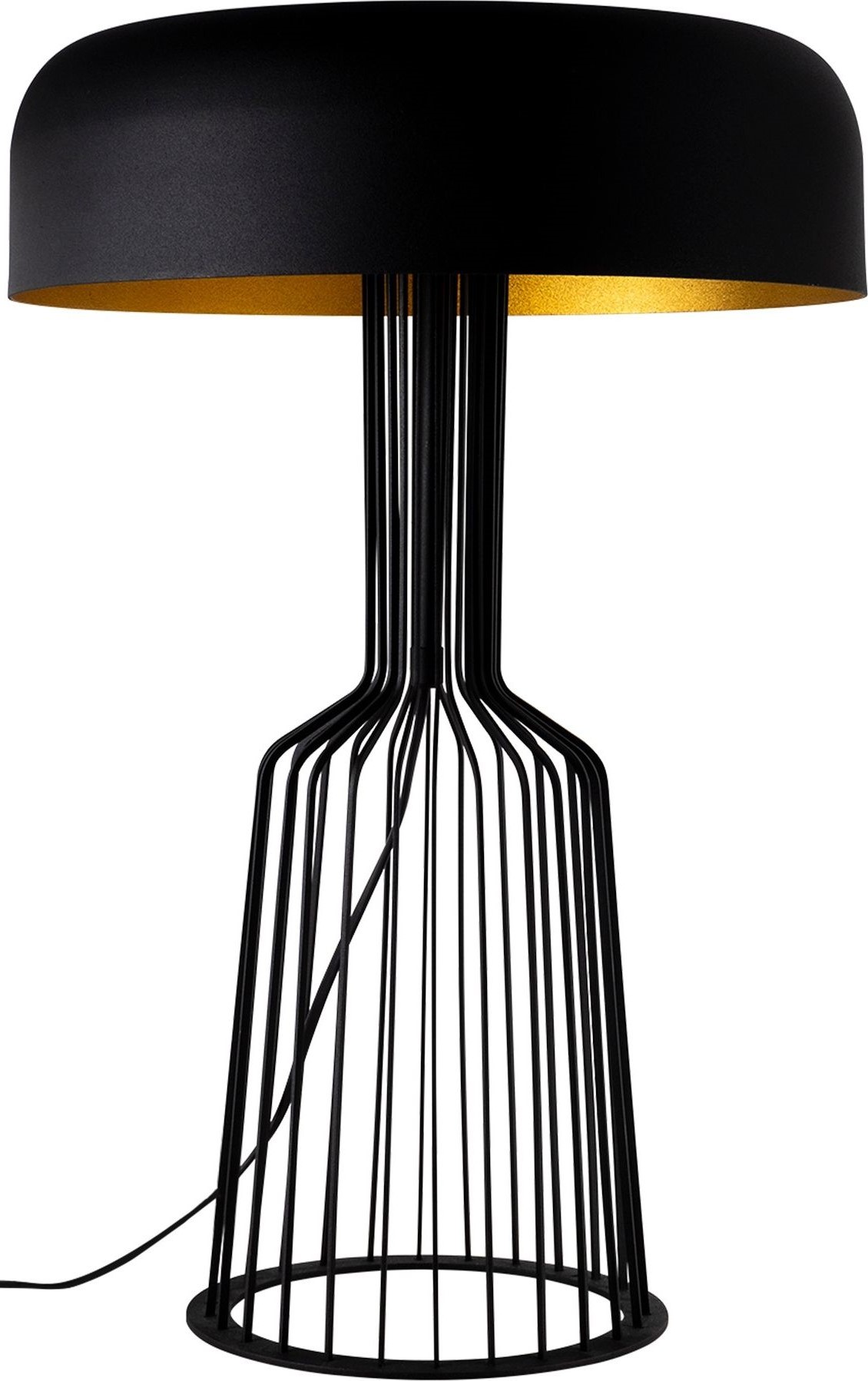 Fellini Tischlampe - Schwarz/Gold Fellini Tischlampe - Schwarz/Gold