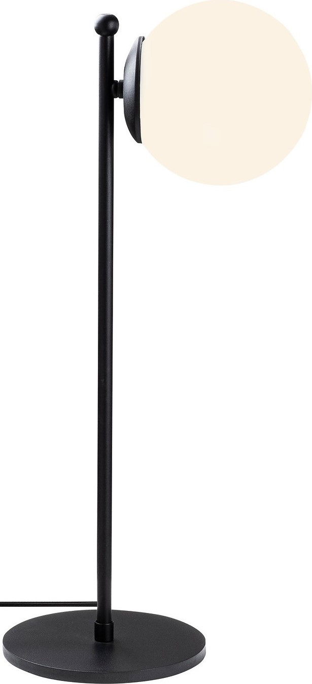 Fas Tischlampe opal - Schwarz