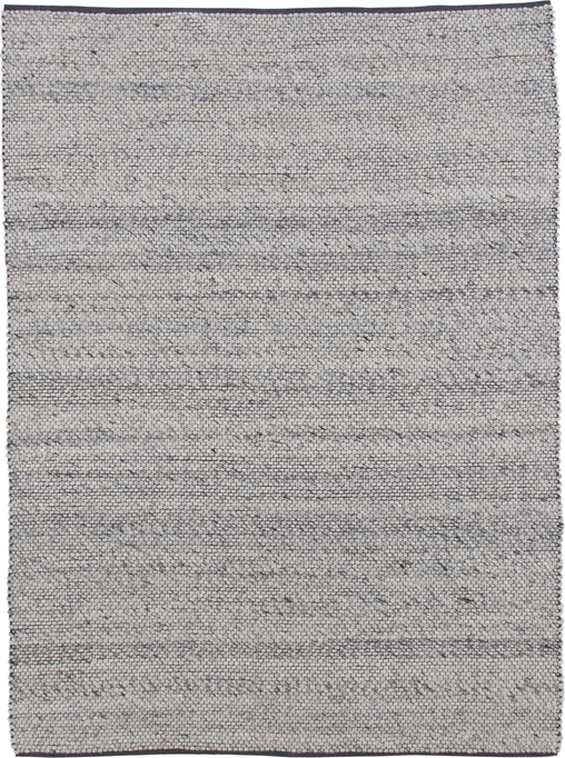 Wollteppich Allison - Silberfarbene Wolle Wollteppich Allison - Silberfarbene Wolle