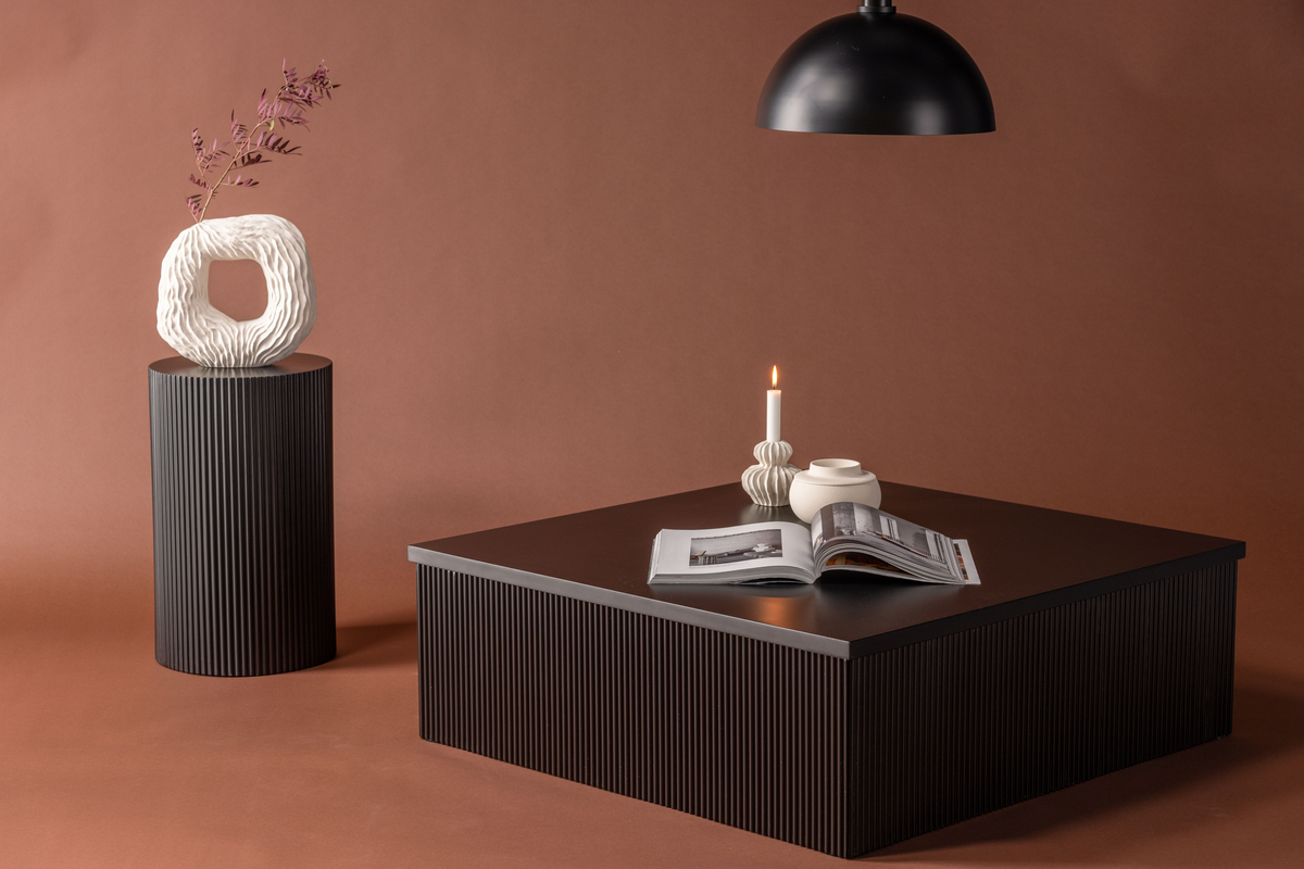 Couchtisch 90x90 cm - Schwarz