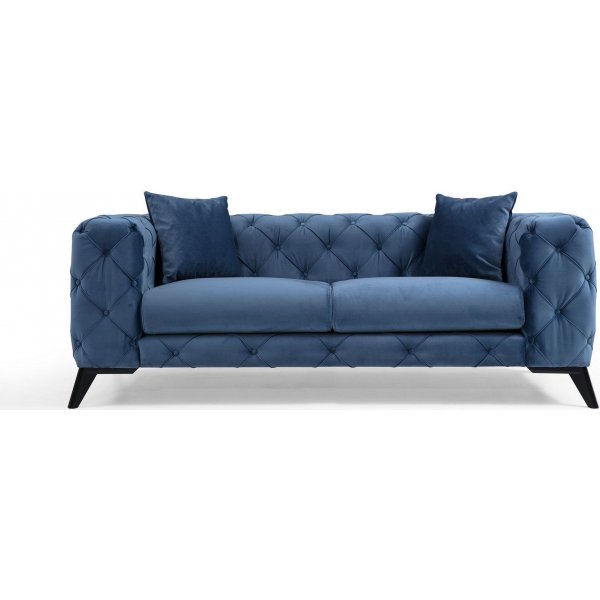 Como 2-Sitzer-Sofa - Blau