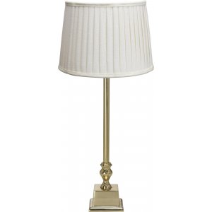 Linn Tischlampe - Offwhite/Gold