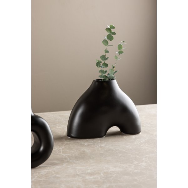 Kento Kerzenhalter - Schwarz Kento Kerzenhalter - Schwarz